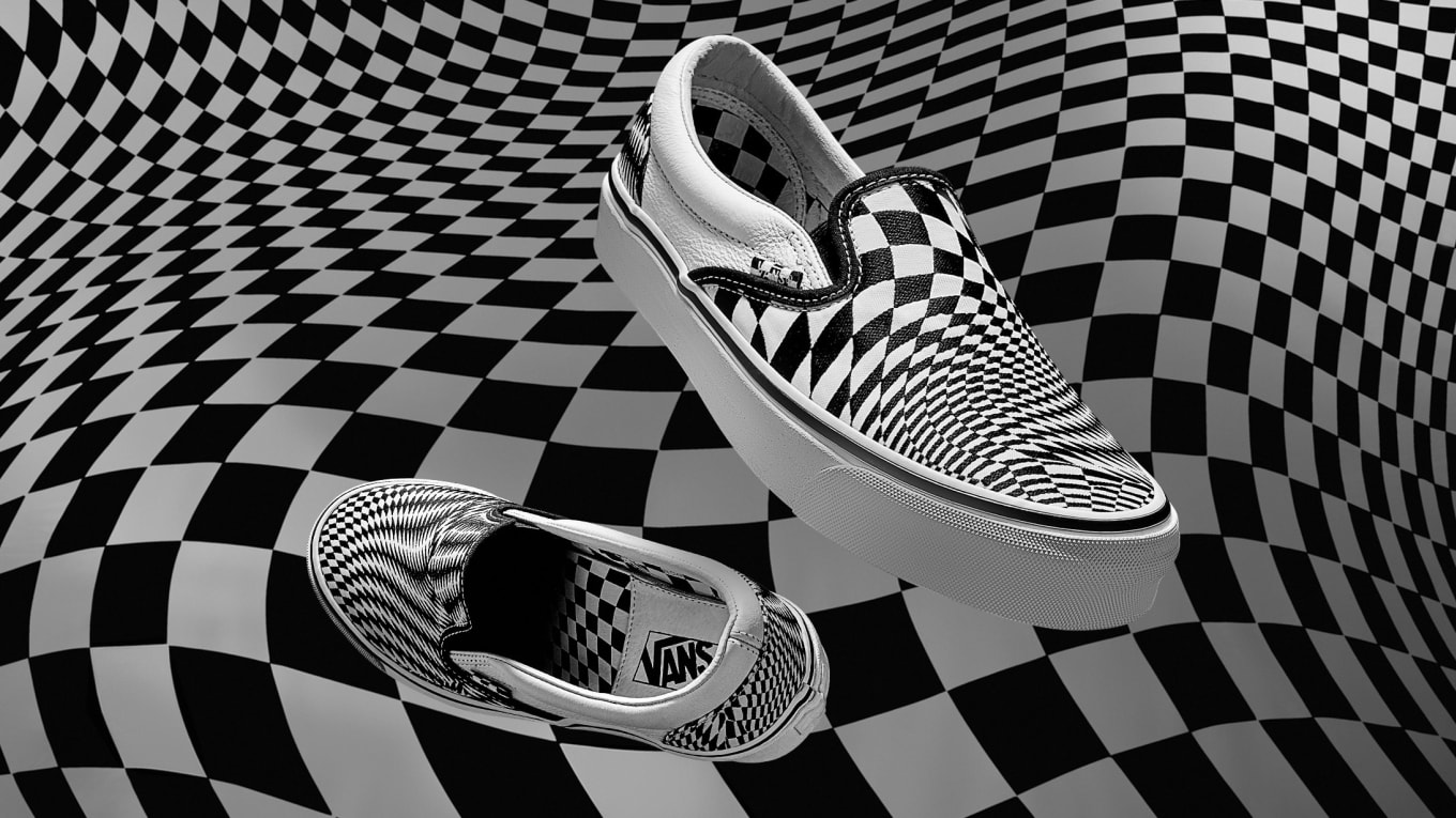 vans patchwork factory floor