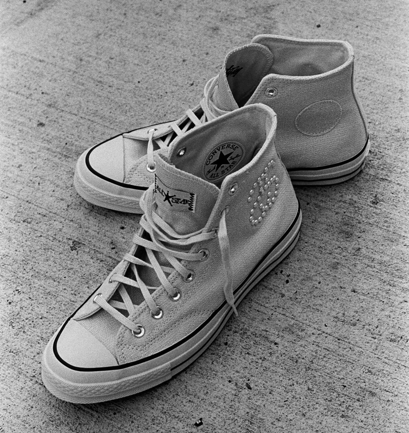 stussy x converse hi スニーカー 日本公式正規品 kanoahtienda.cl