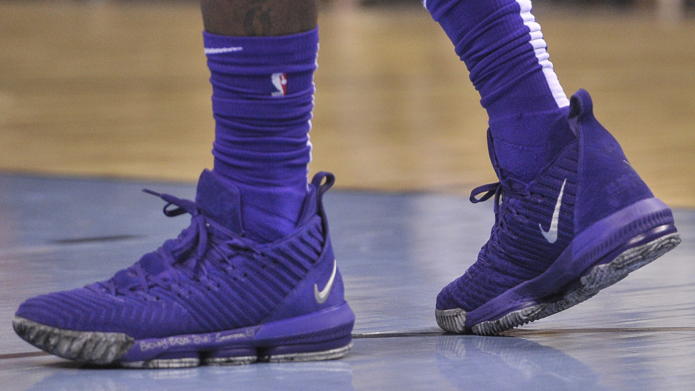 lavender lebron shoes