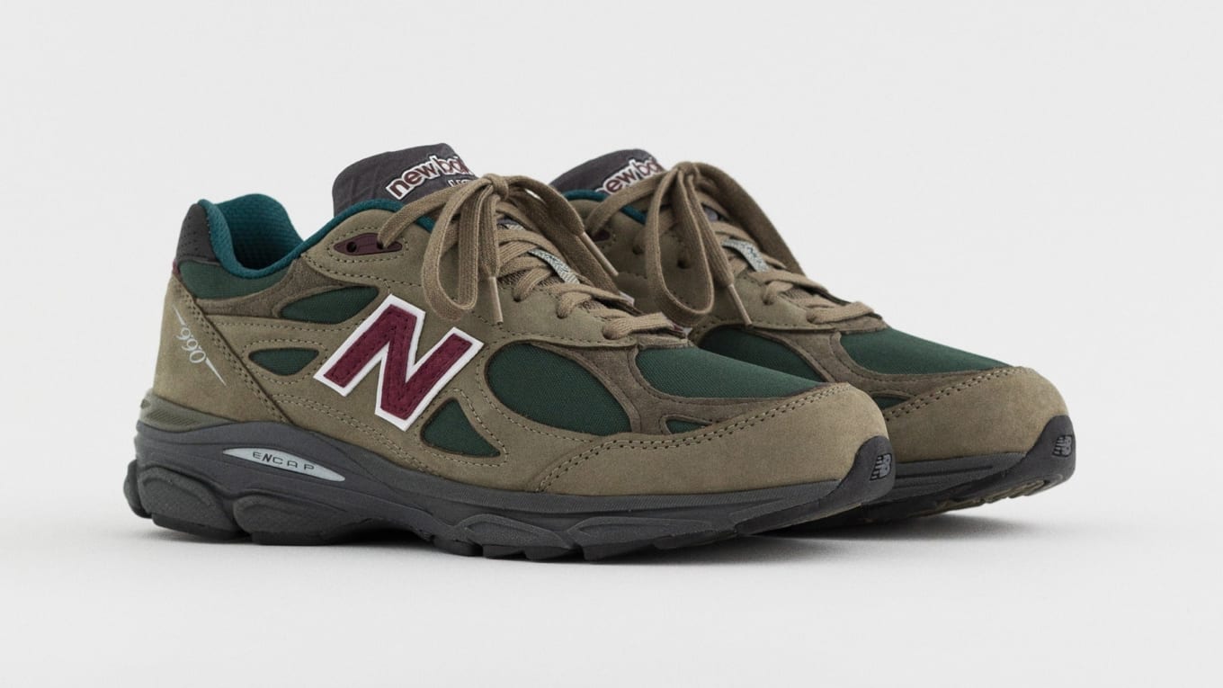 New Balance 990v3 Green and Purple Release Date M990GP3 | Sole New Balance 990v3 Green and Purple Release Date M990GP3 | Sole