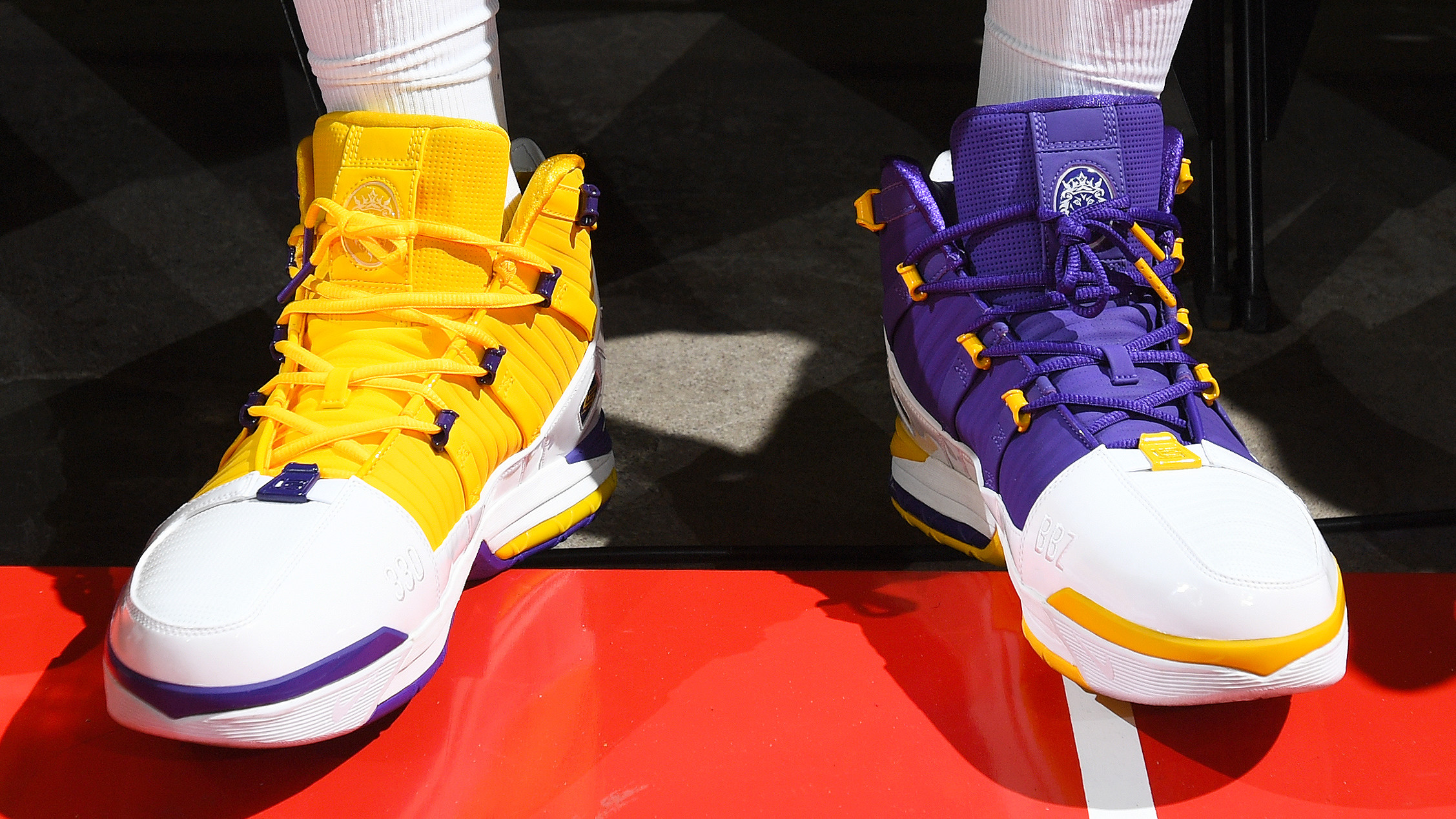 Nike LeBron Lakers Sole Collector