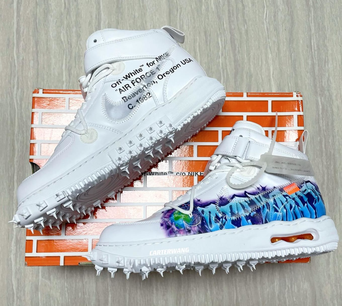 Off-White™ x Nike Air Force 1 Low Ghost Grey Paris Exclusive Release  Rumor