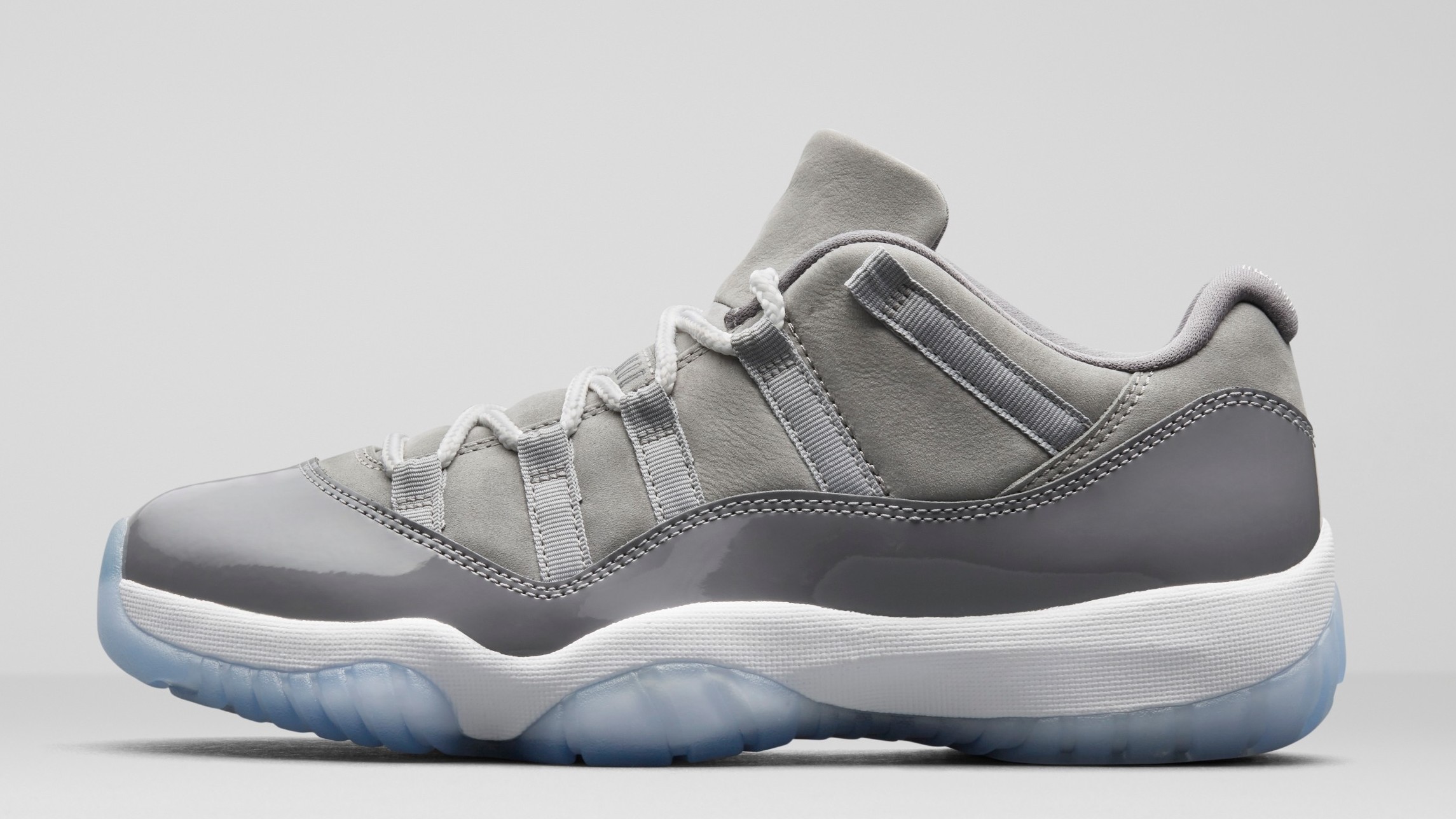 gray jordan 11 low