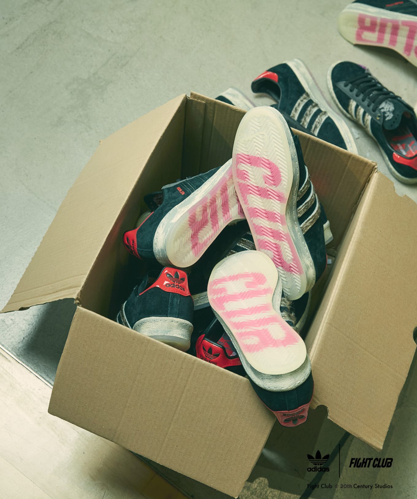 Size? x Adidas Campus 80 'Fight Club