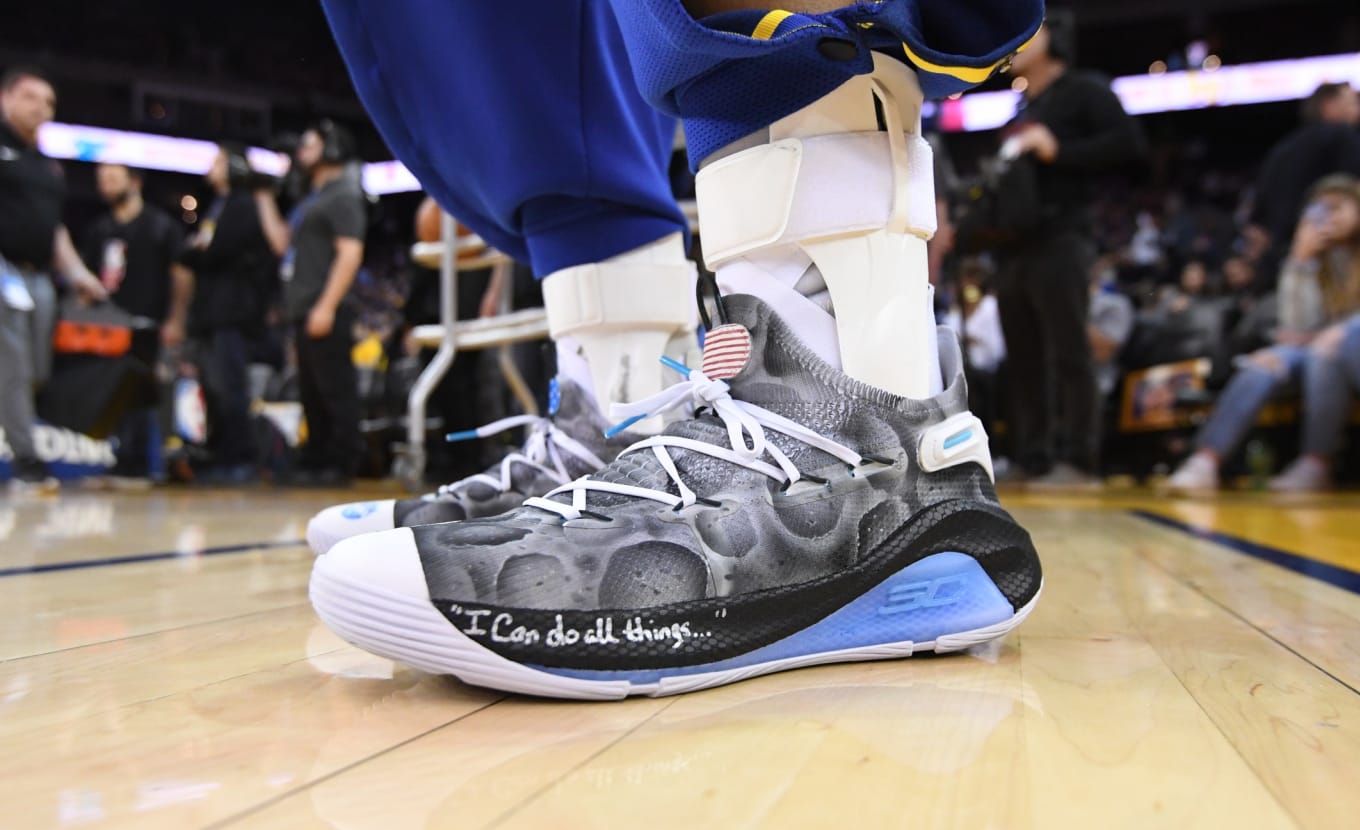 under armour curry 6 on feet