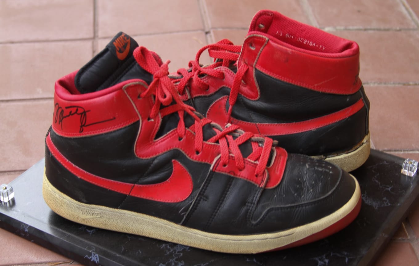Automáticamente refugiados Planta Michael Jordan Banned Nike Air Ship PE | Sole Collector