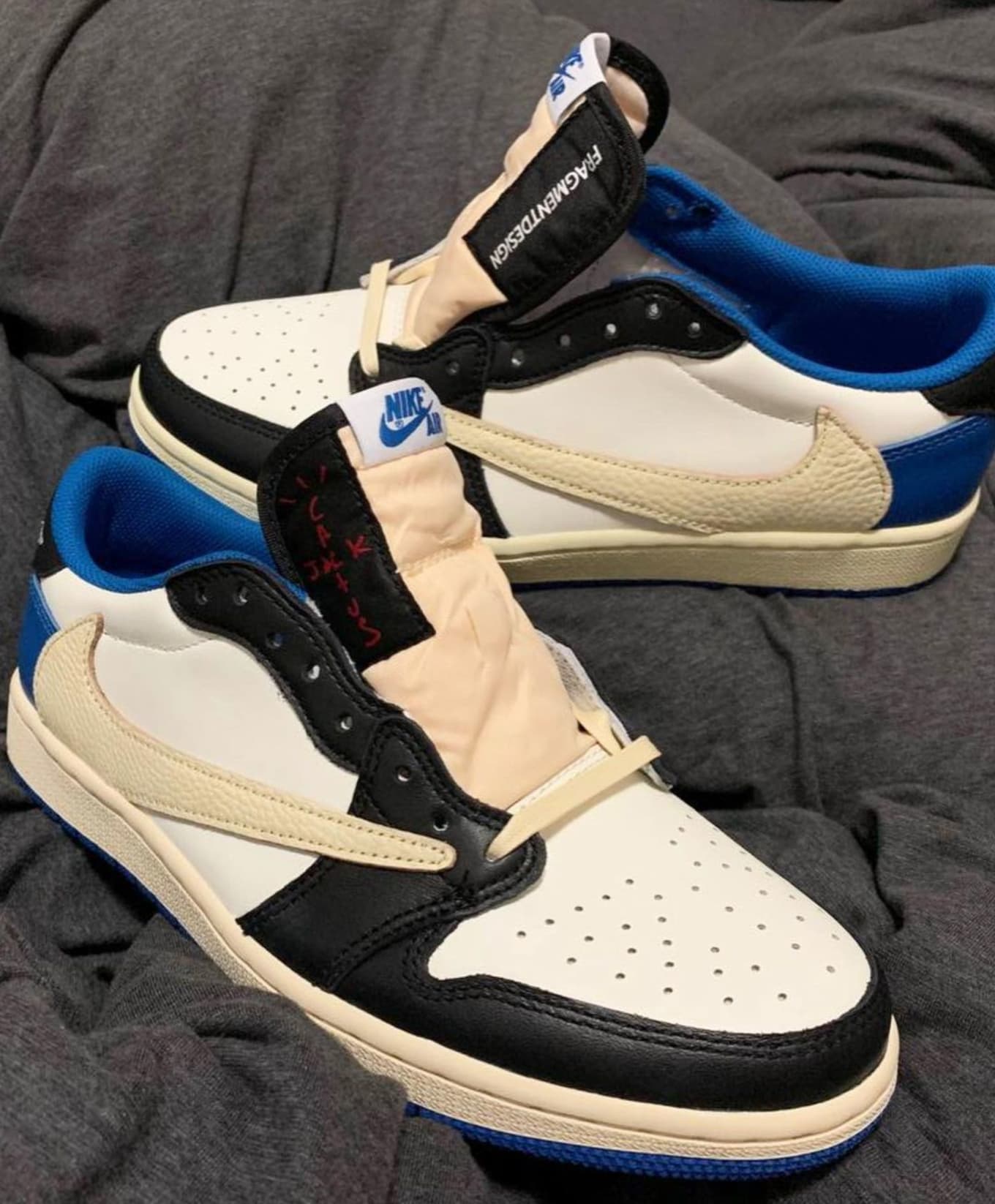 Fragment X Travis Scott X Air Jordan 1 Low Release Date Sole Collector