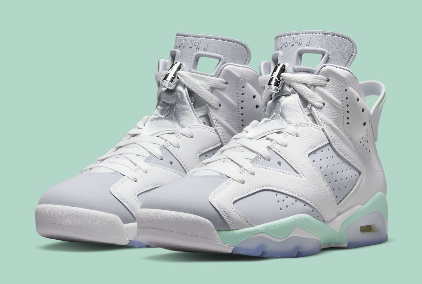 Jordan 6 white green