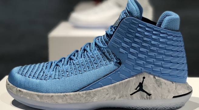 jordan tar heel shoes