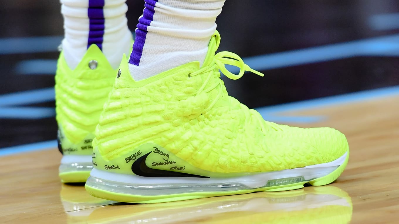 neon lebron 17