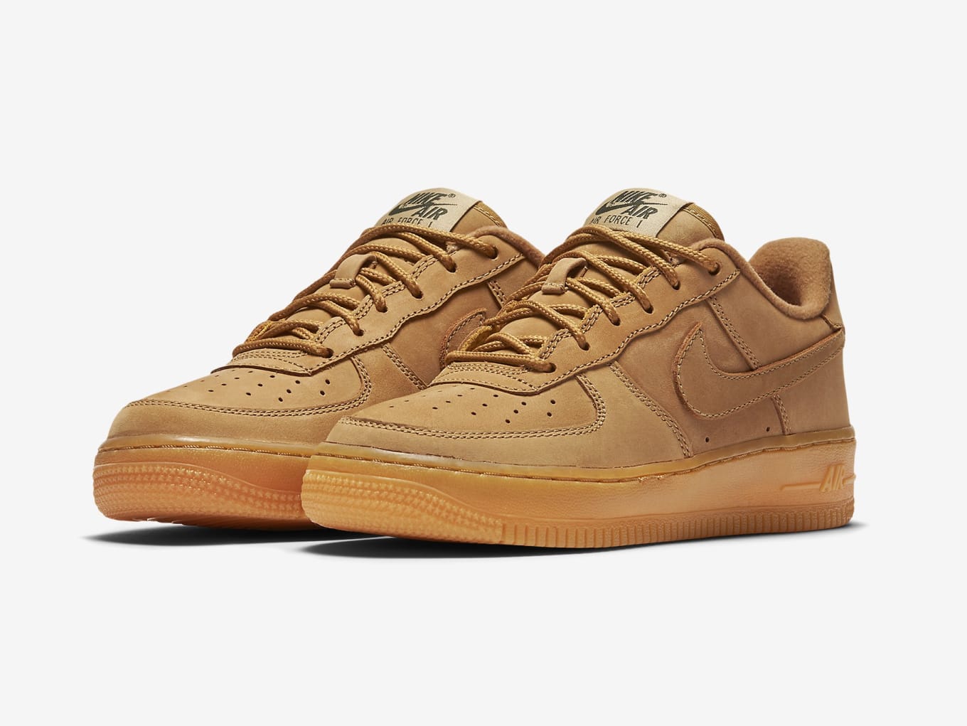 tan air force 1s