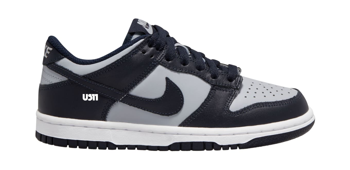 nike dunk low black grey