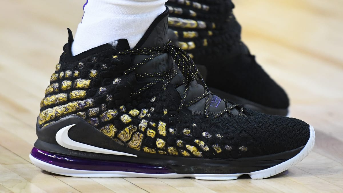 LeBron James Nike LeBron 17 Lakers - Every LeBron James Sneaker 2019