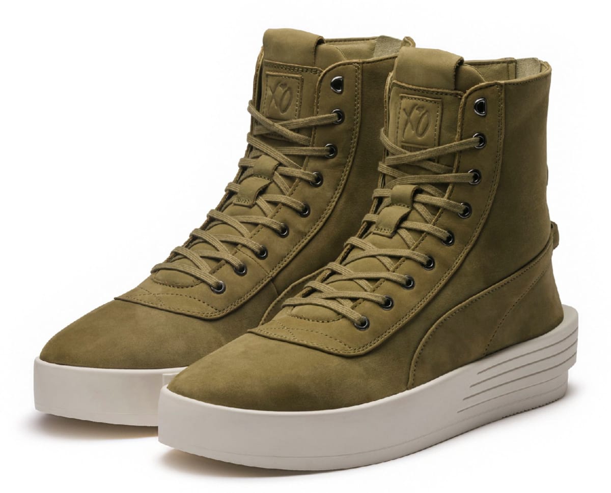 puma xo parallel green olive