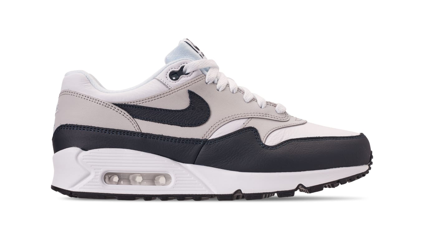 Nike Air Max 90 1 White Dark Obsidian Neutral Grey Black White