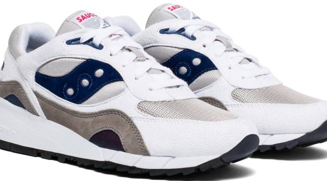 saucony shadow grey red