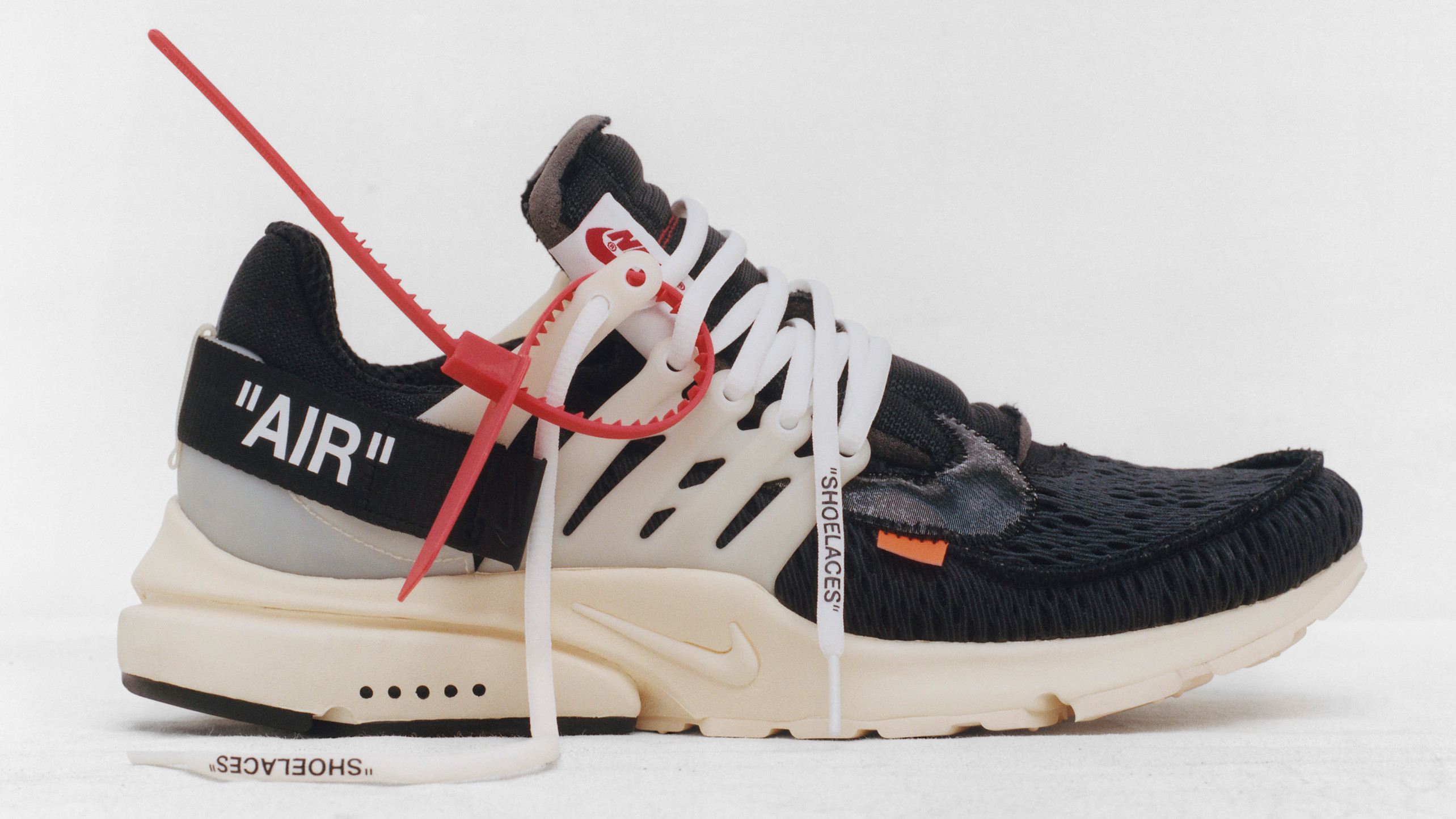 nike air presto off white black restock