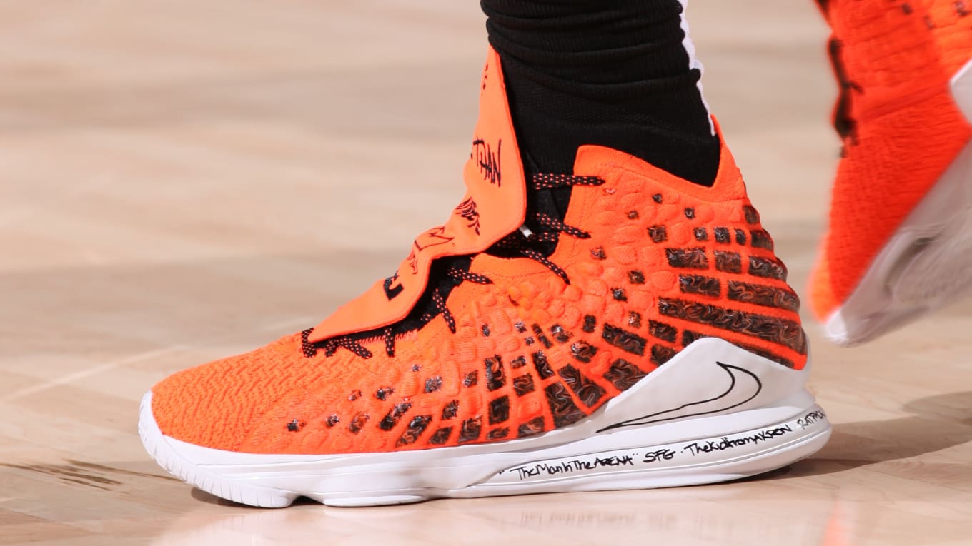 lebron 17 orange