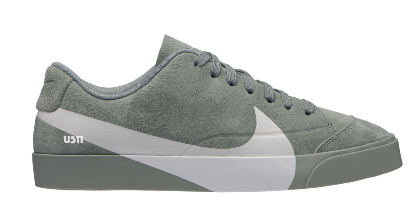 nike gray blazers