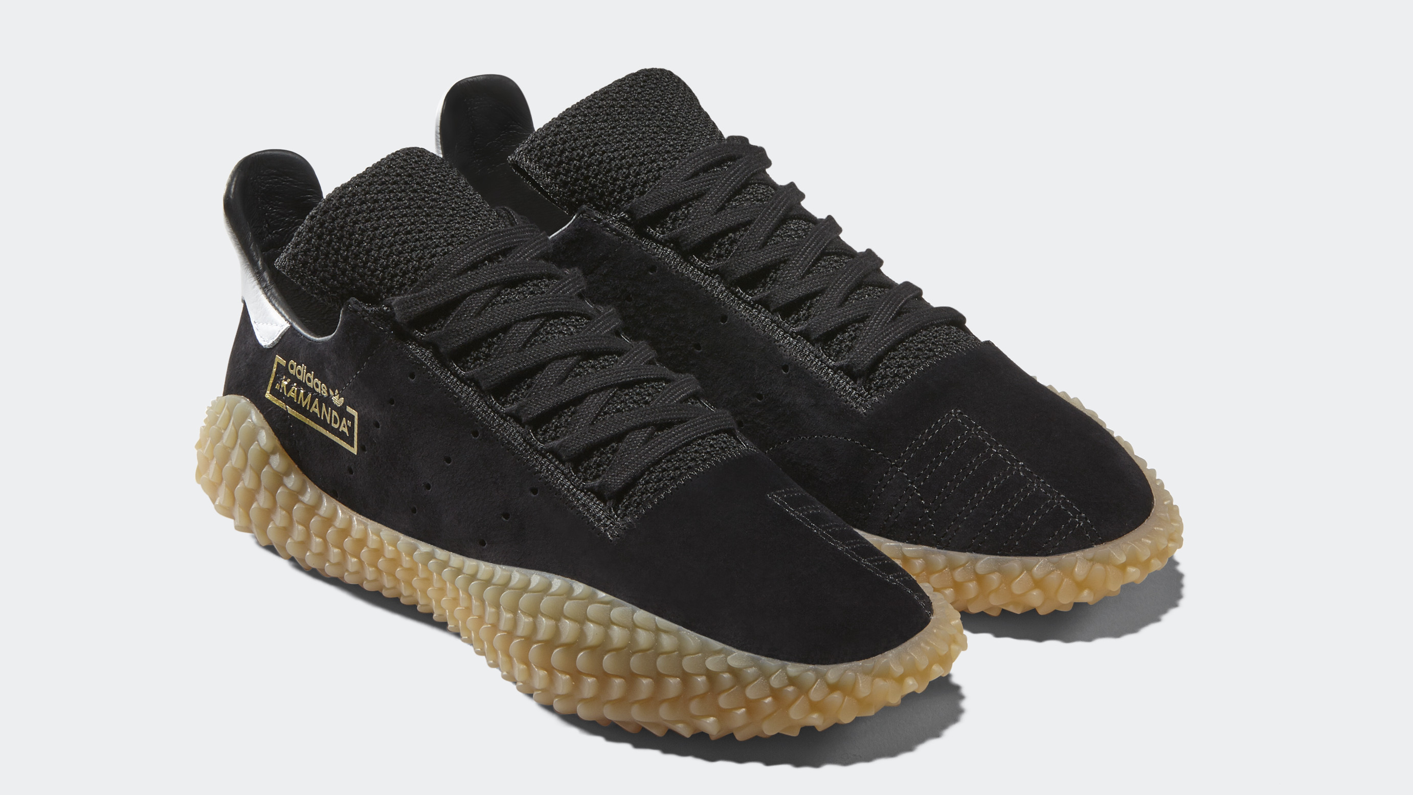 Adidas Originals Kamanda Black/Gum CQ2220 and Collegiate Burugndy CQ2219  Release Date | Sole Collector