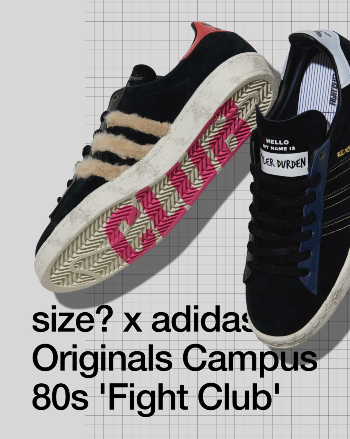Size? x Adidas Campus 80 'Fight Club 
