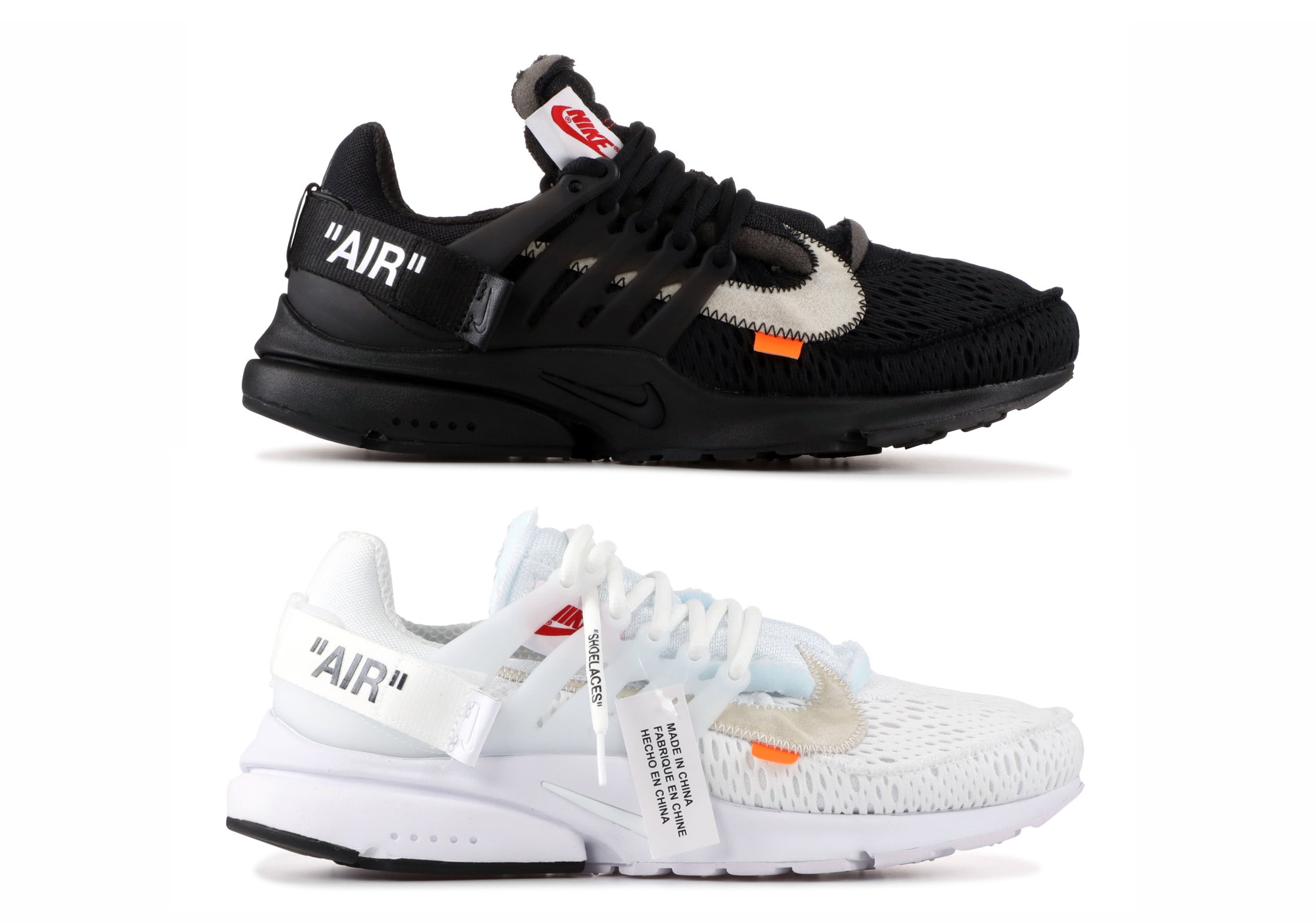 OFF-WHITE x Nike Air Presto White AA3830-100 