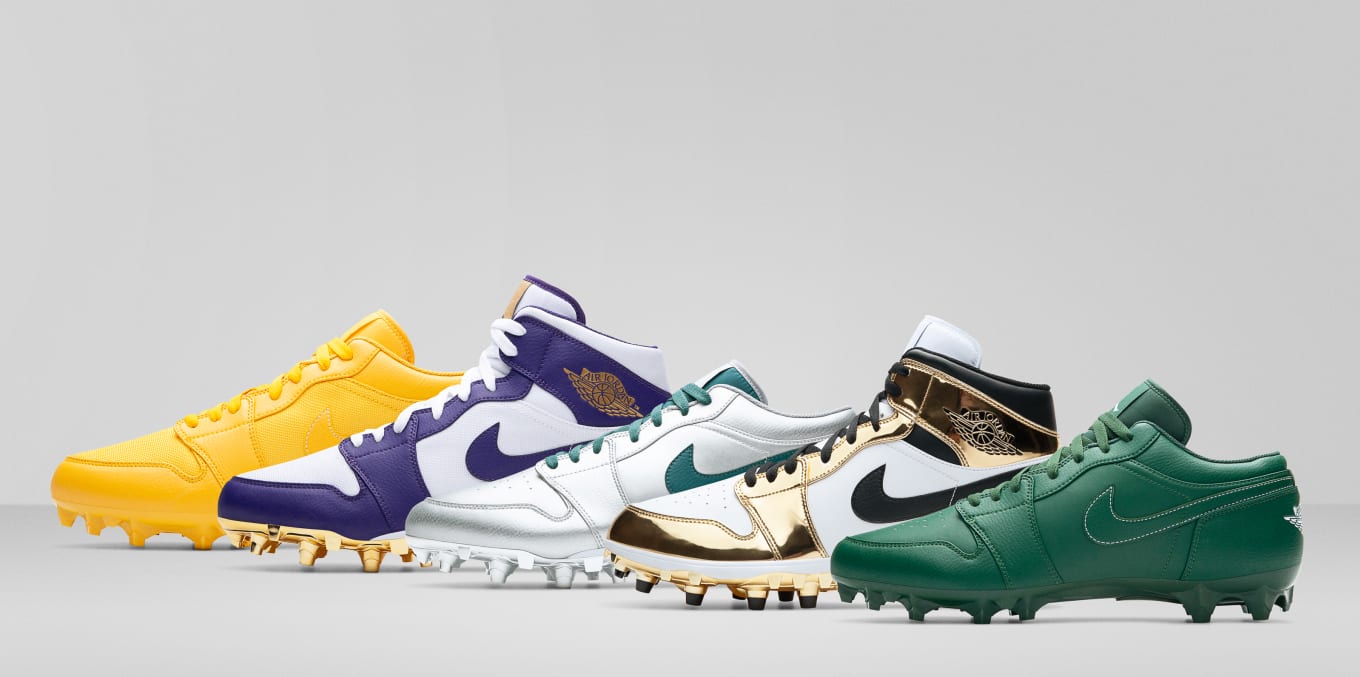 Air Jordan 1 TD PE Cleats for NFL 