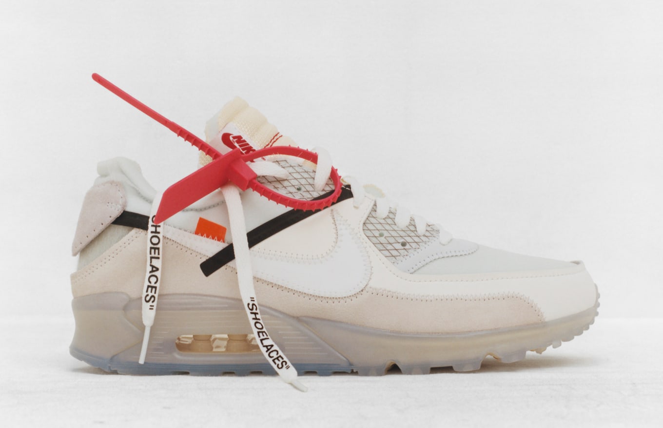 nike air max off white red