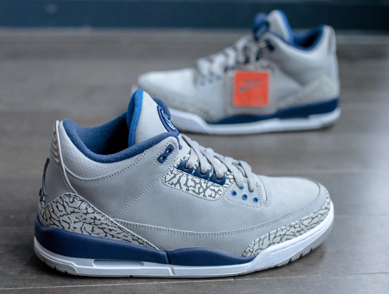 georgetown blue jordan 3