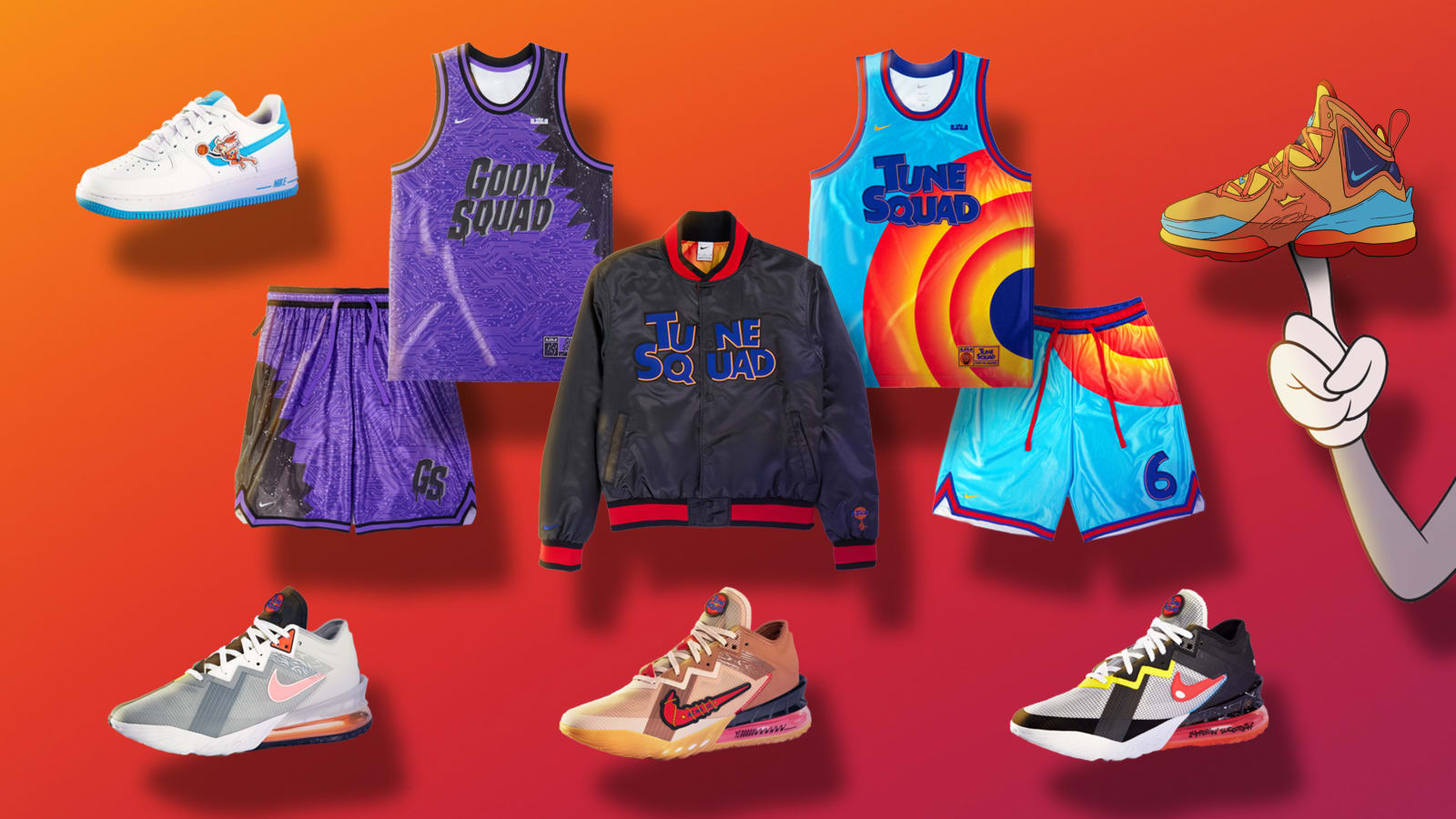 Nike Space Jam: A New Legacy Clothing Line