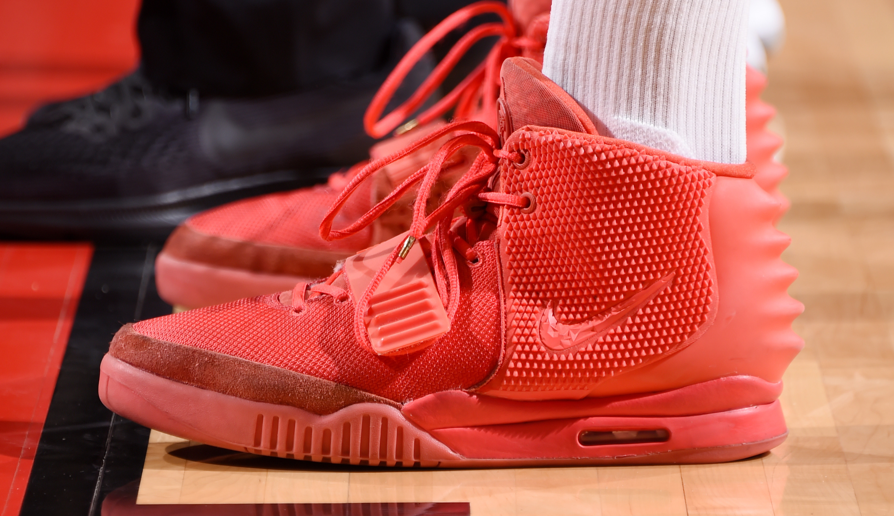 air yeezy 2 red october on feet
