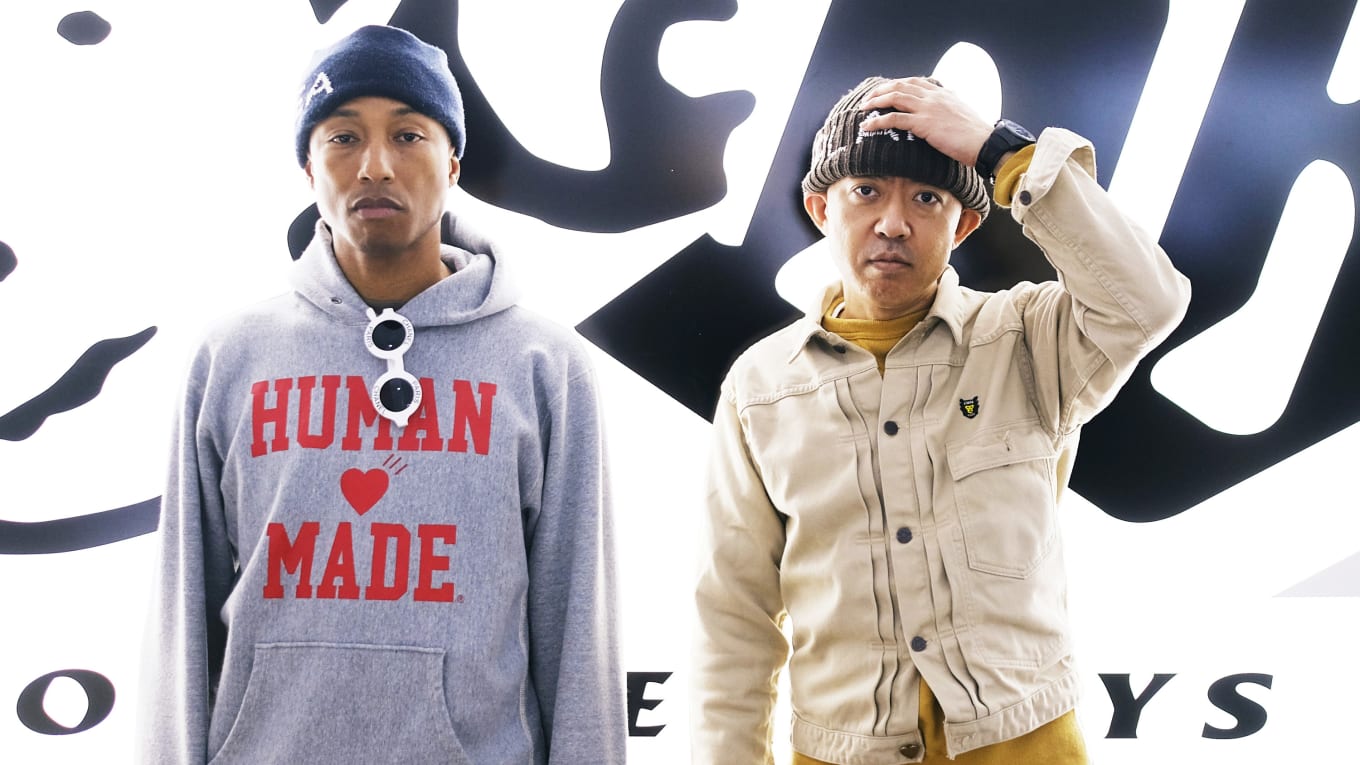 Pharrell nigo human made clearance