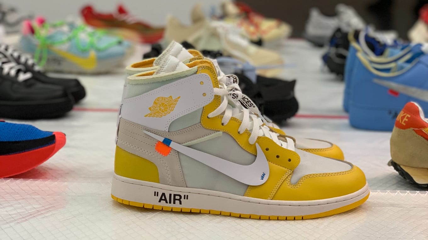 off white jordan 1 sample