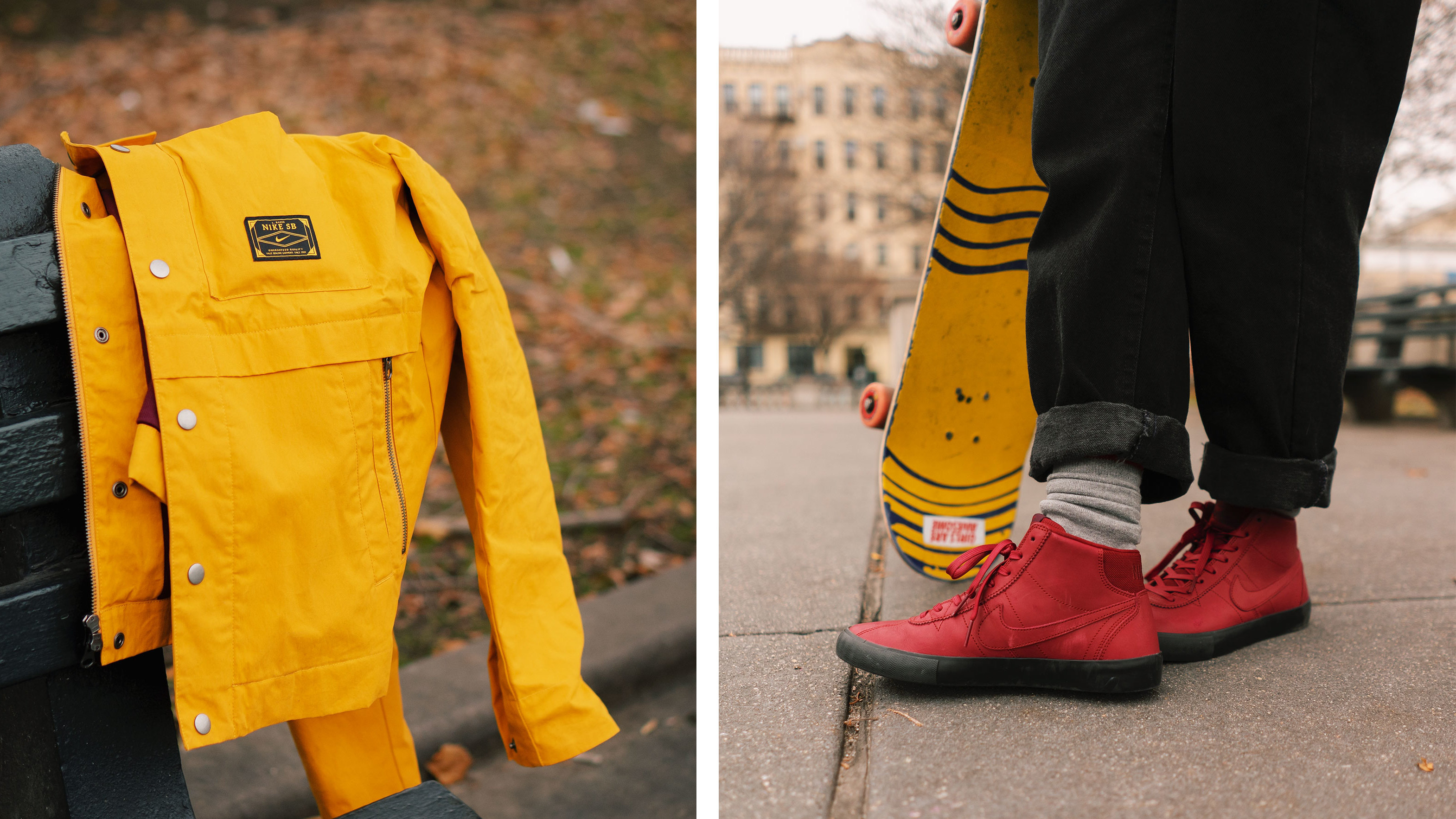 nike sb orange label pants