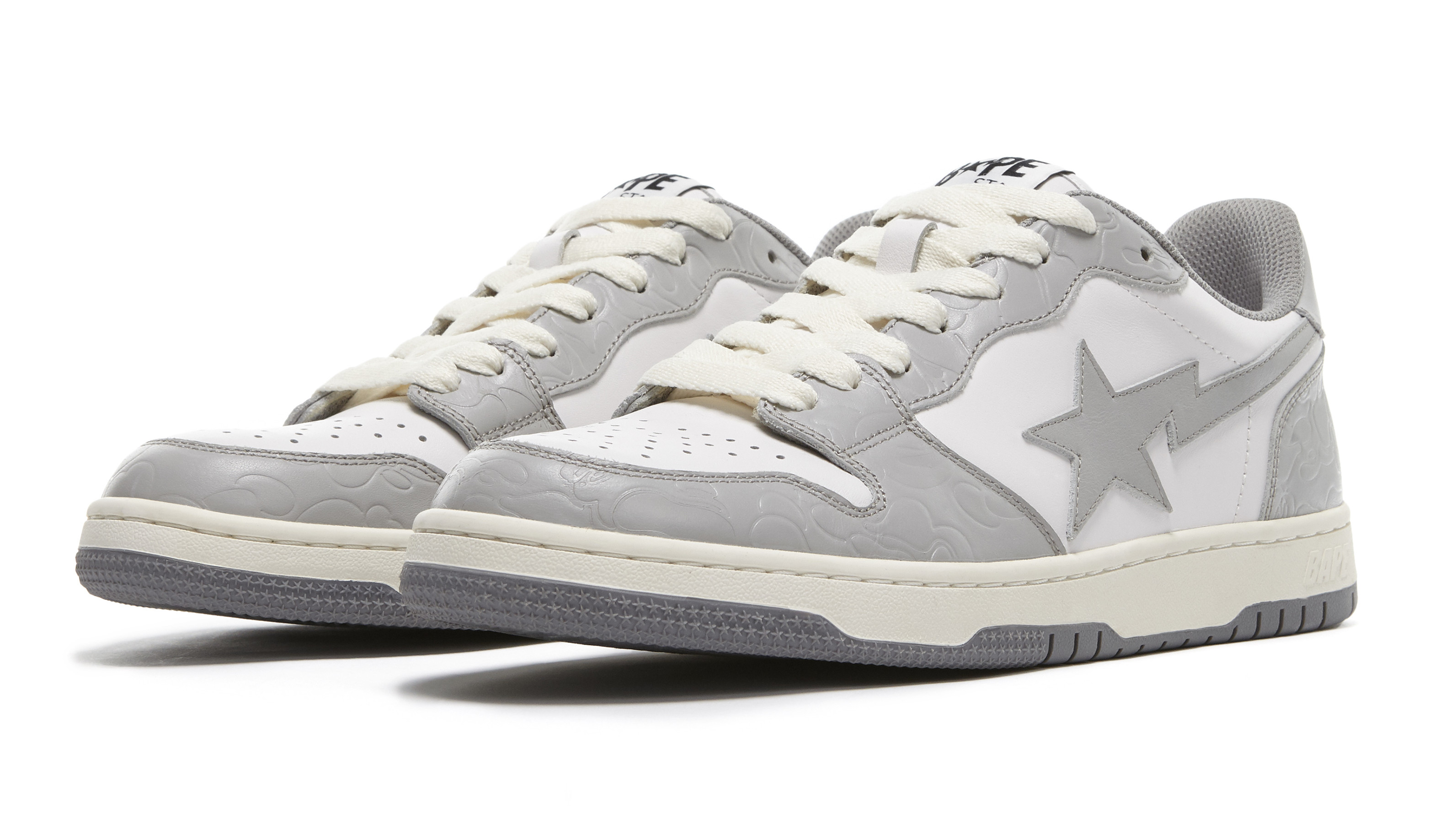 see through bape shoes