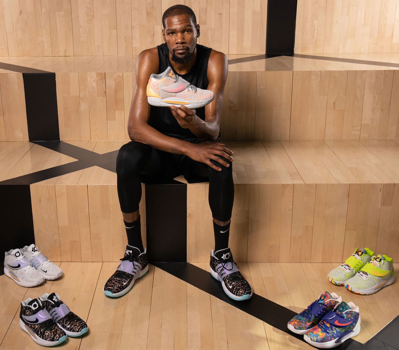 Kd wearing air max 270 hot sale