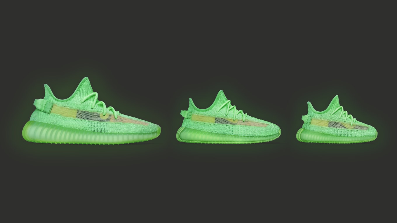 yeezy glow in the dark 2019