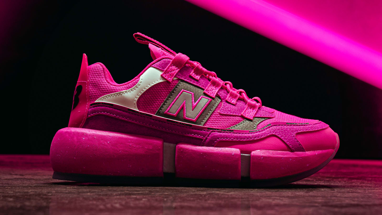 Jaden's New Balance Vision Racer Gets Vibrant Pink Colorway