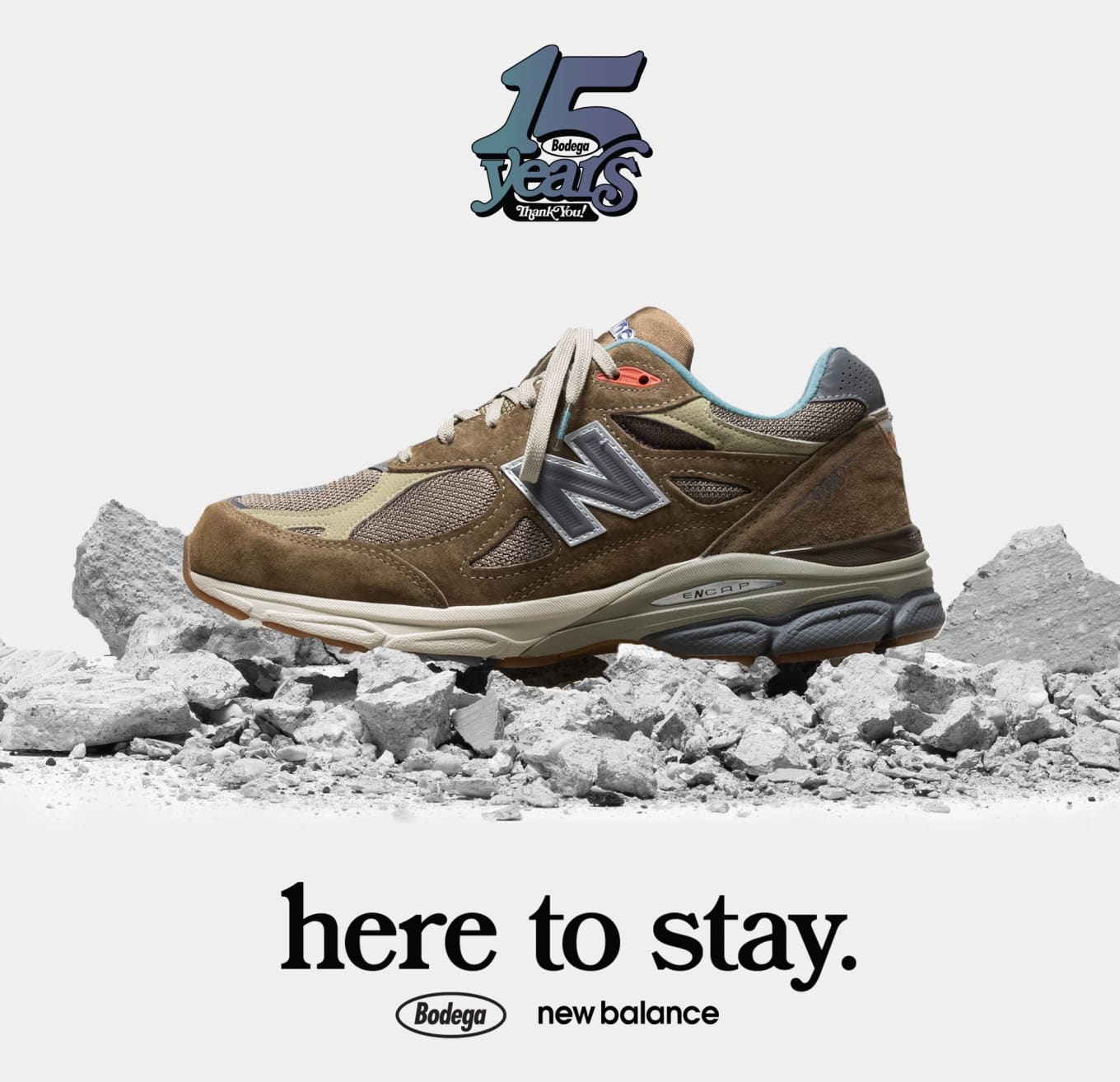 Bodega x New Balance 990v3 Collab 15th Anniversary Release Date