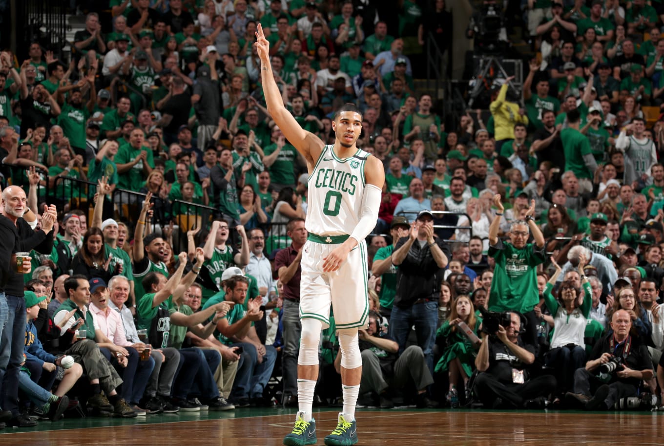 Nike kyrie 4 jayson tatum hot sale