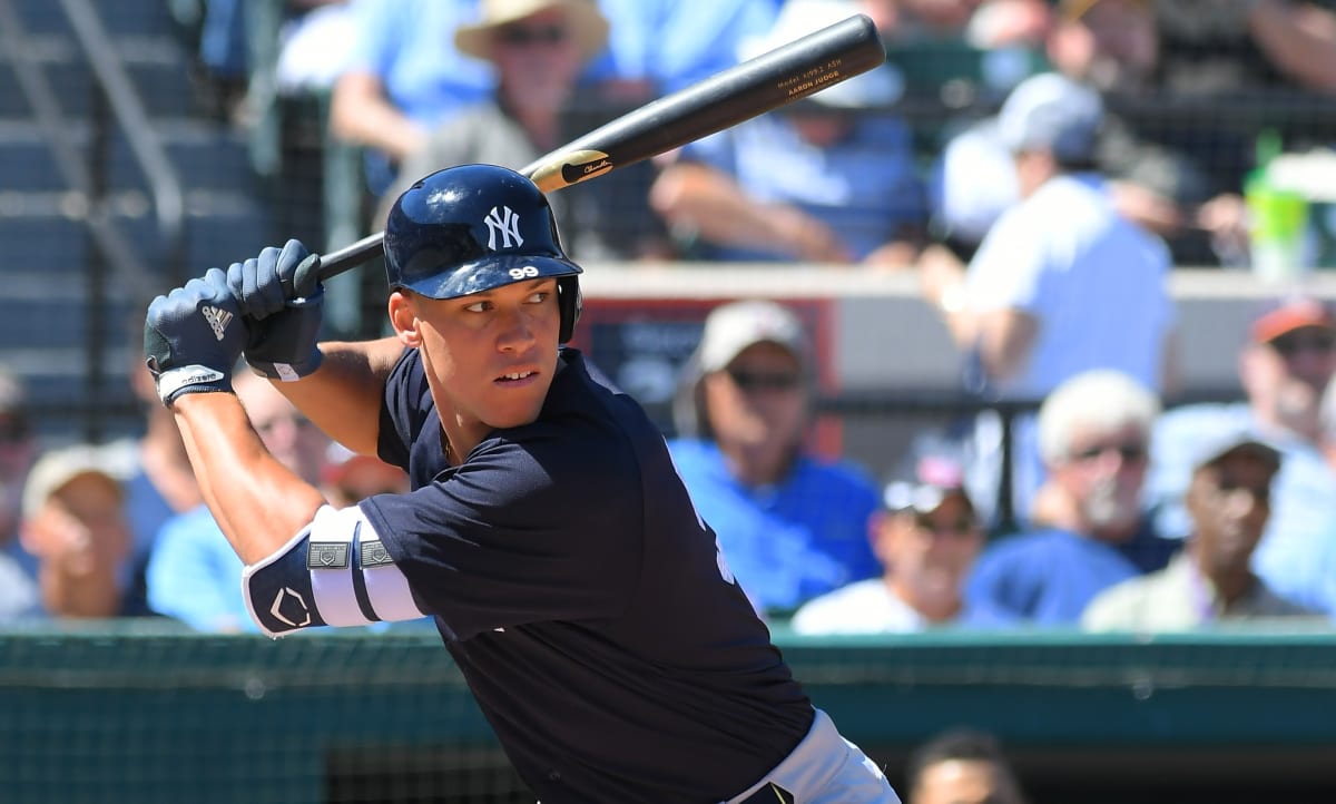 aaron judge wearing nike