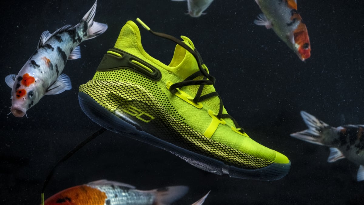 curry 6 yellow green