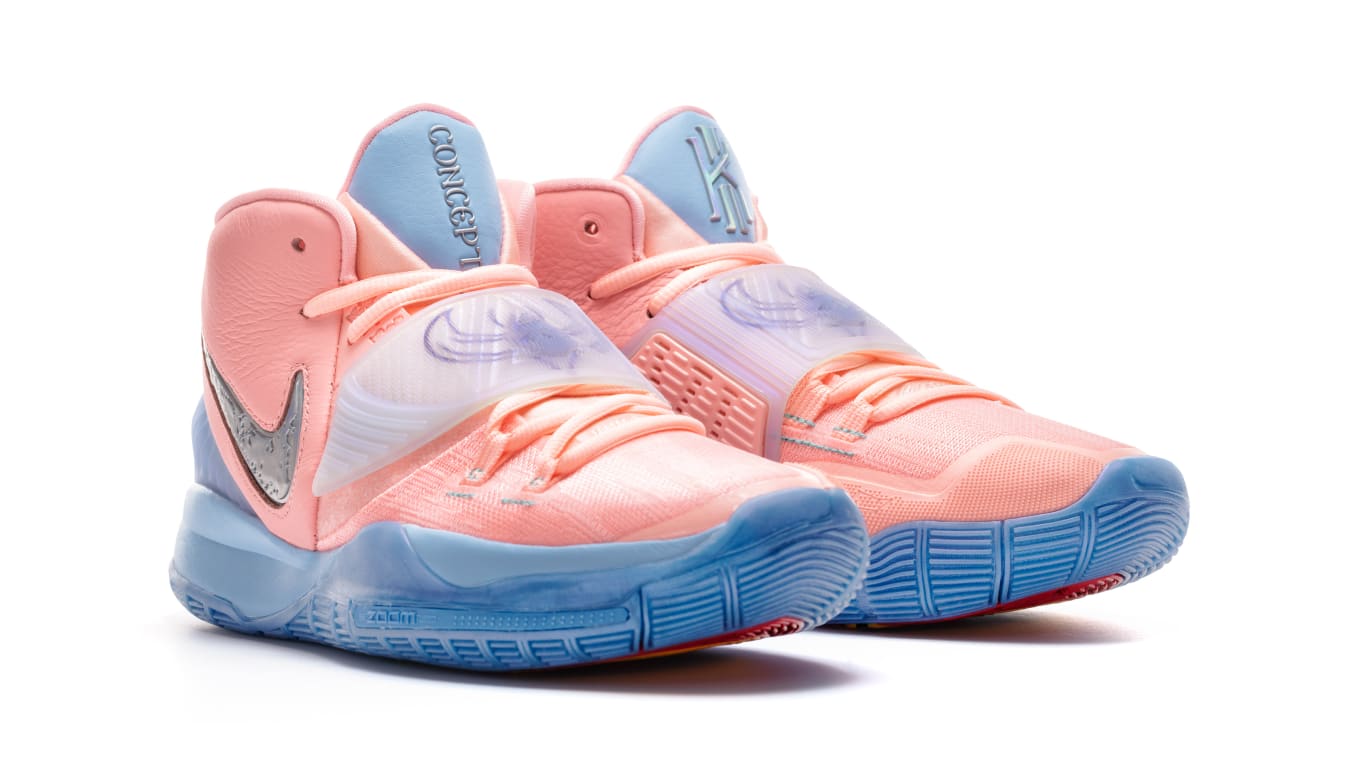 pink kyrie basketball shoes