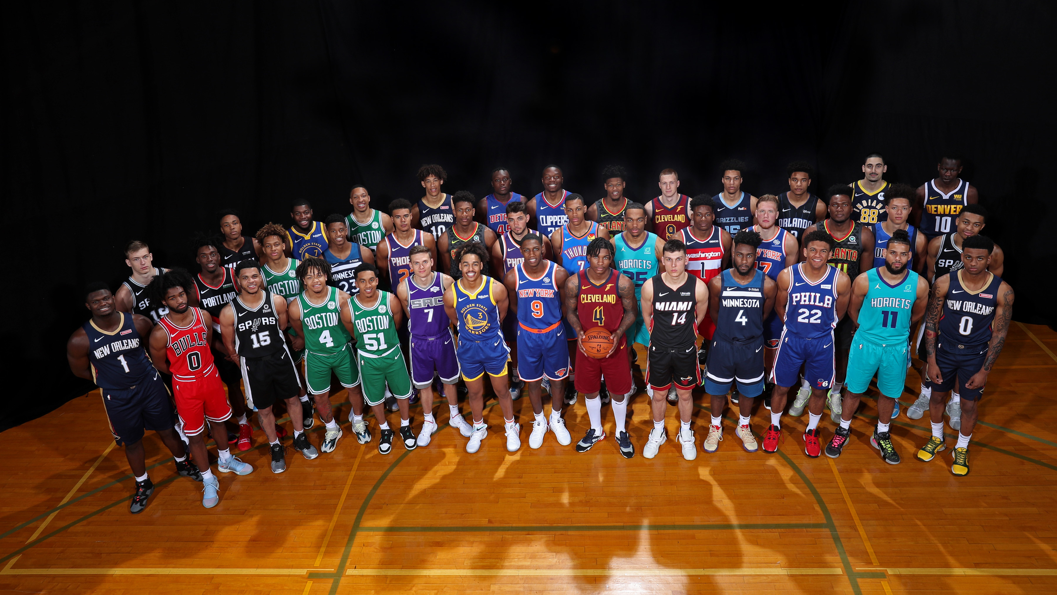 NBA Rookie Photo Shoot Sneakers 2019 