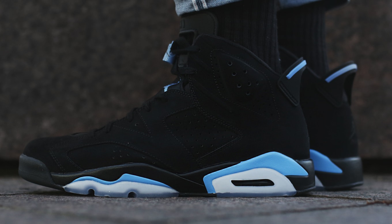 Unc Air Jordan 6 Black University Blue 384664 006 Release Date Sole Collector