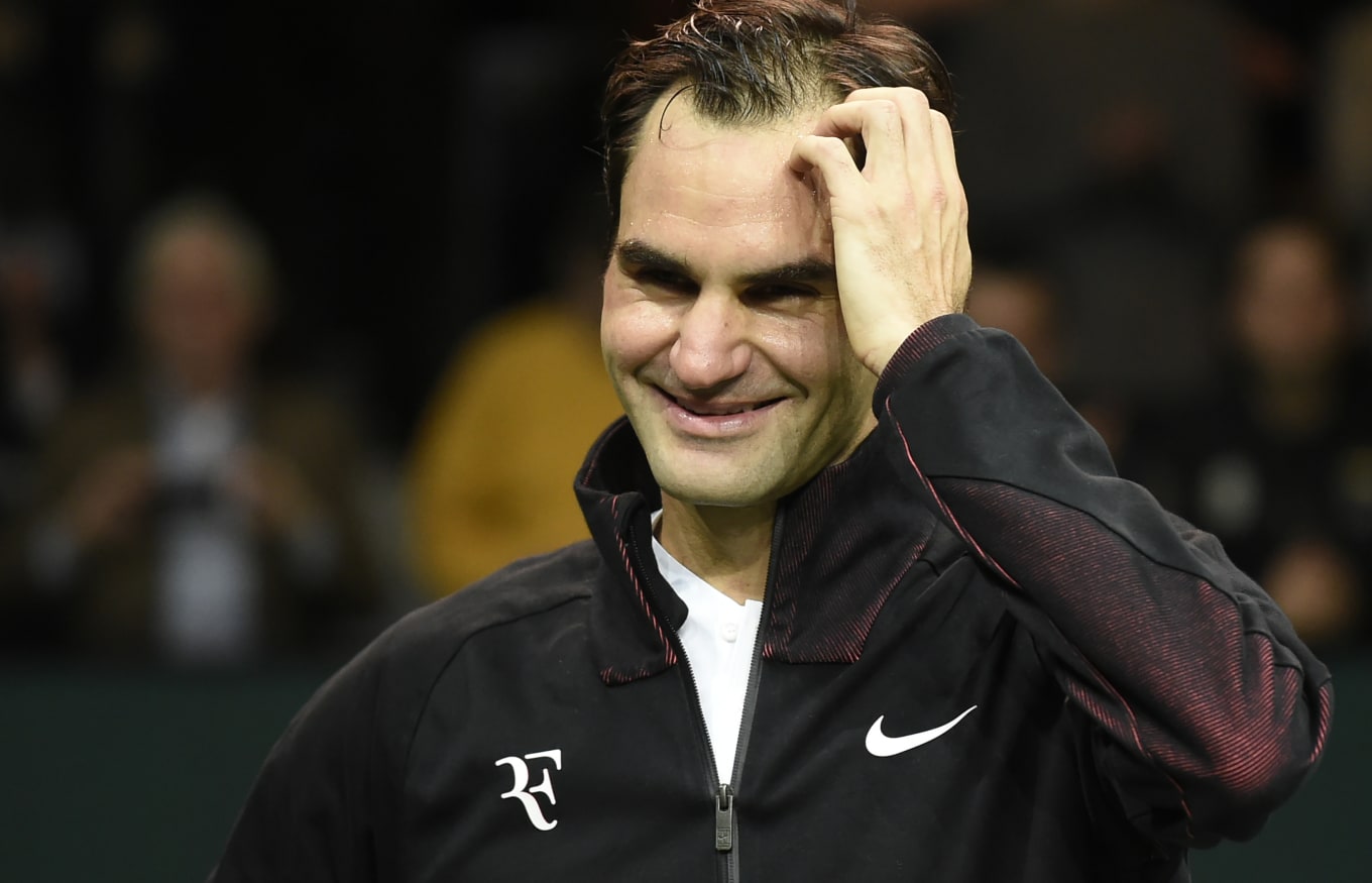 federer nike logo