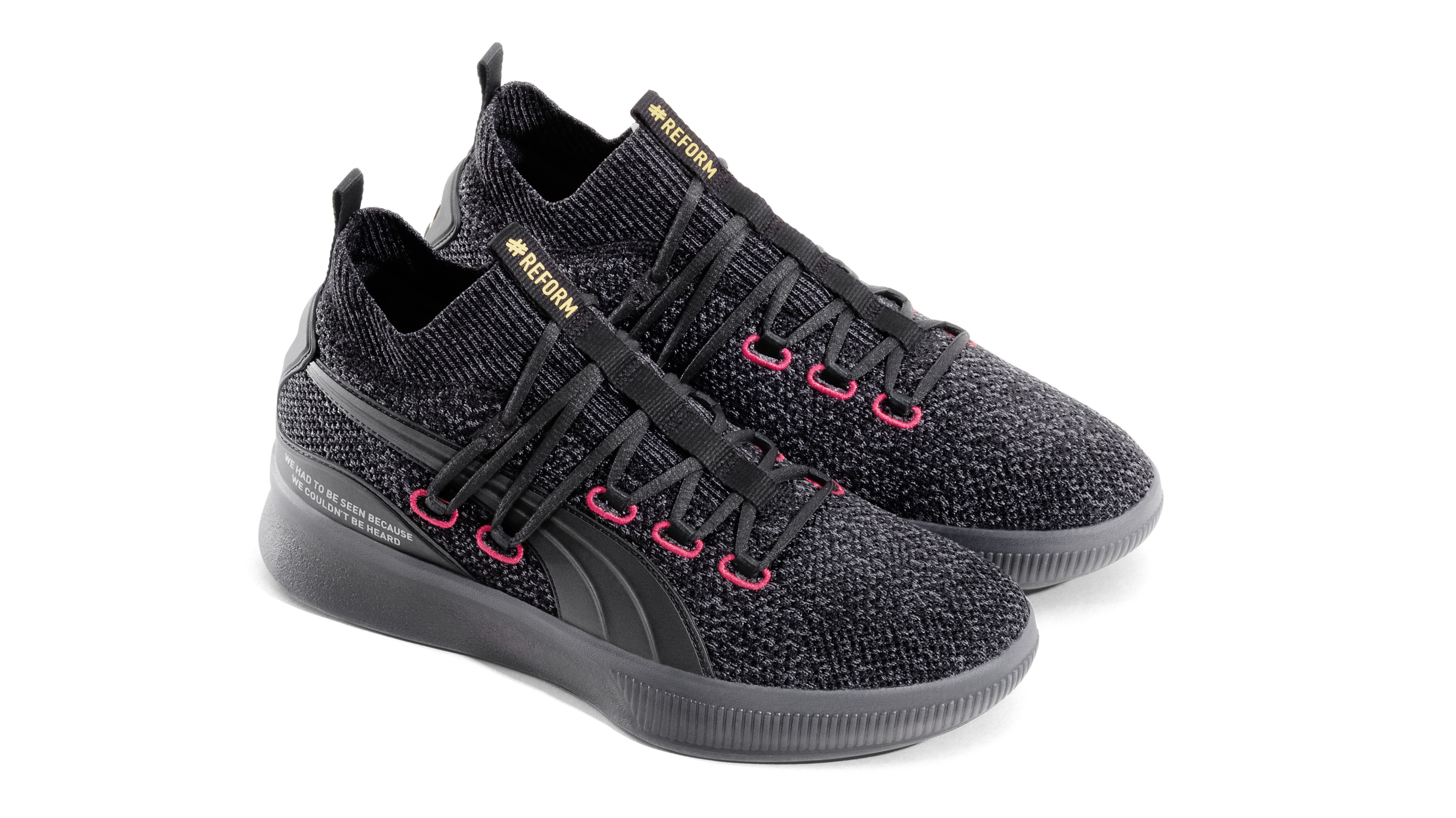 puma clyde court reform black