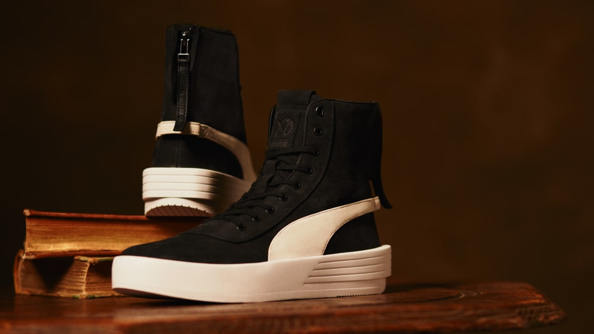 puma xo parallel black white