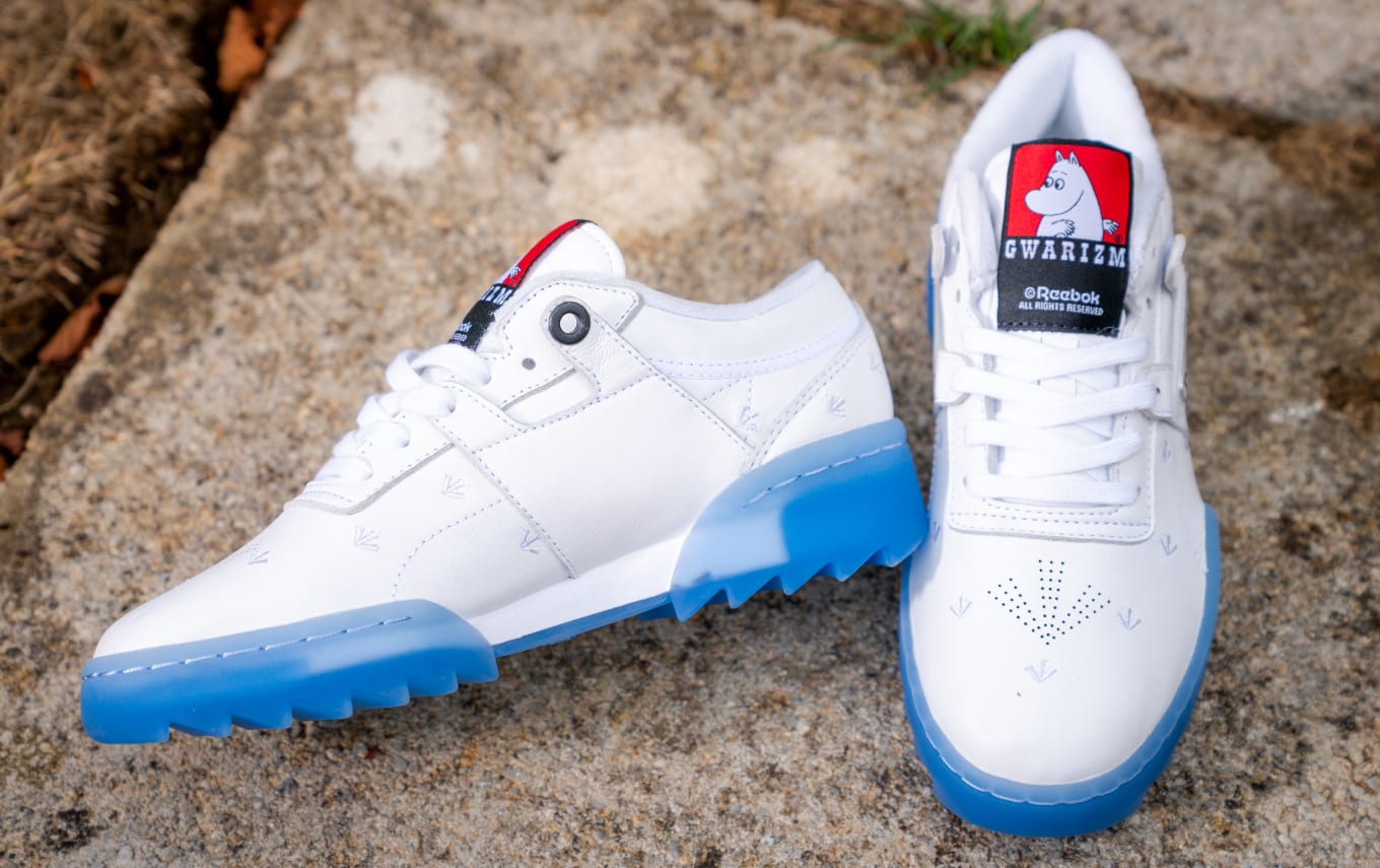 reebok workout blue sole