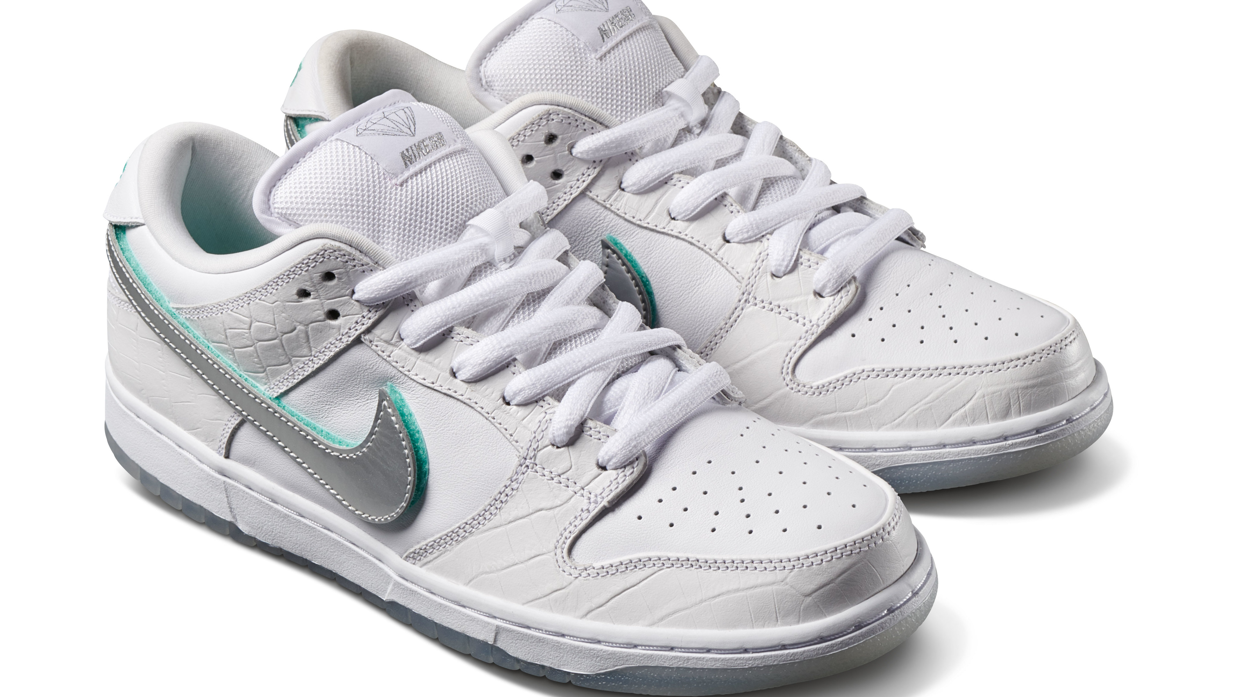 Diamond Supply Co. x Nike SB Dunk Low 'Tiffany' 2018 Release Date | Sole  Collector